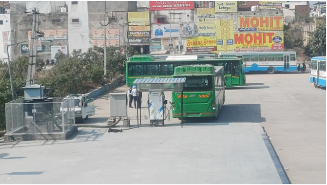 bus stand